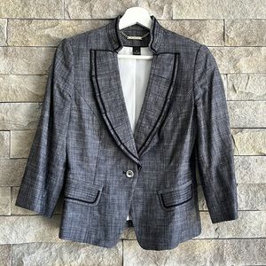 WHBM dark grey blazer